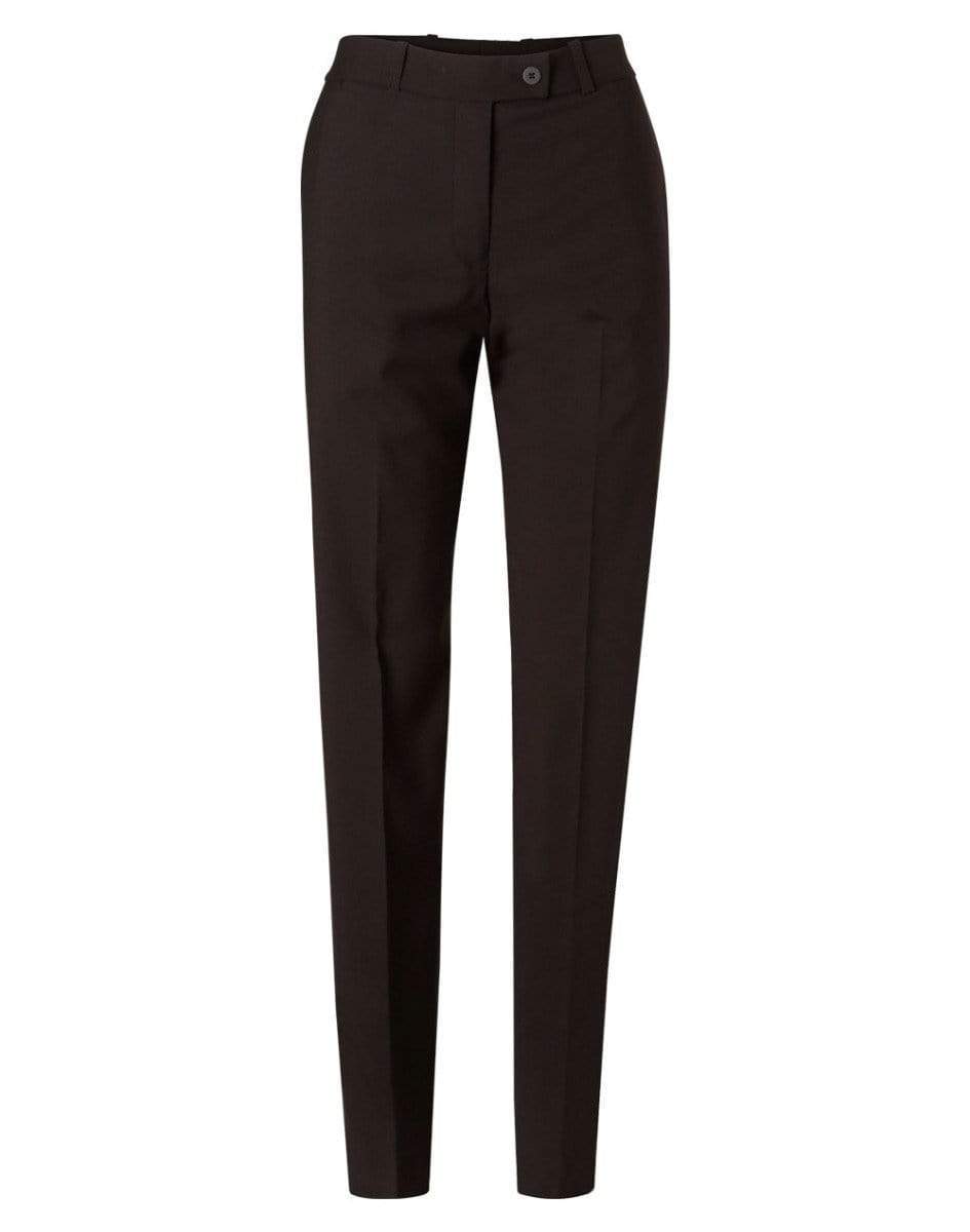 Benchmark Corporate Wear Charcoal / 6 BENCHMARK Women's Poly/Viscose Stretch Flexi Waist Pants M9440